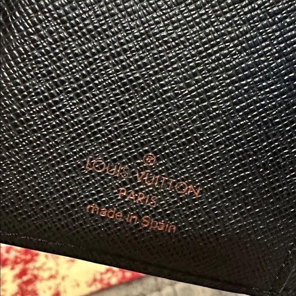 Louis Vuitton Black Leather Passport Cover/Agenda PM - Picture 12 of 15